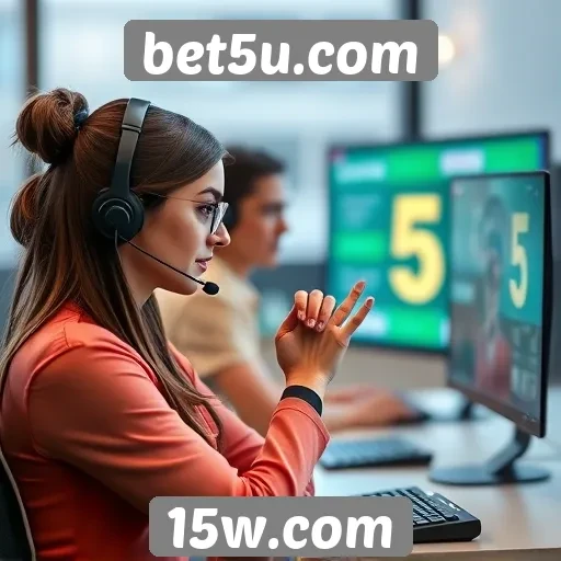 Suporte ao cliente do site bet5u.com
